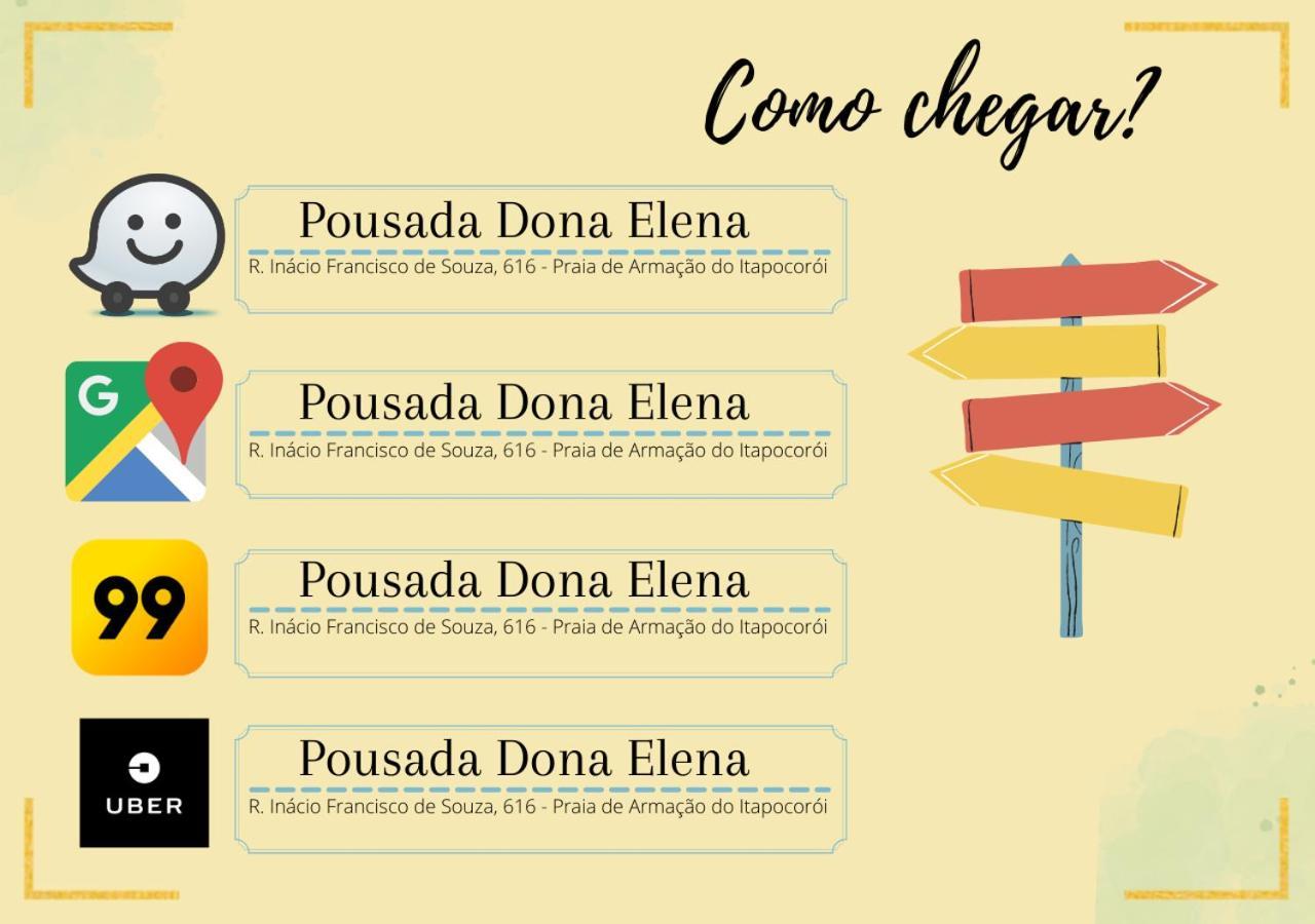 Pousada Dona Elena Penha  Exterior foto